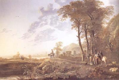 Aelbert Cuyp An Evening Landscape (mk25) china oil painting image